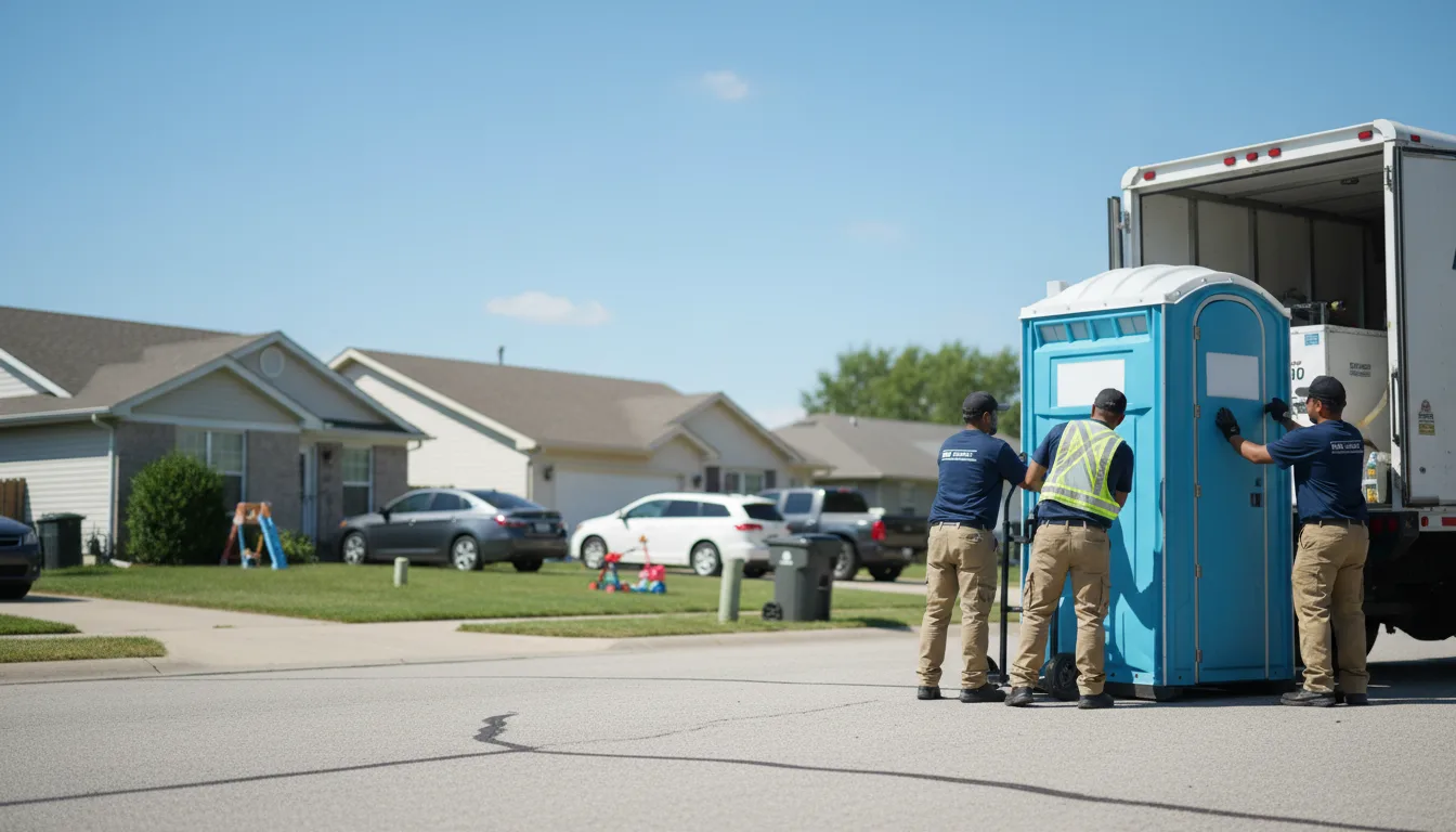 Standard Porta Potty Rentals in Greenville, MI near me